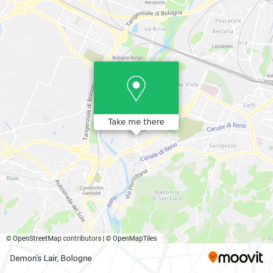 Demon's Lair map