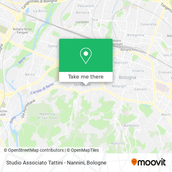 Studio Associato Tattini - Nannini map