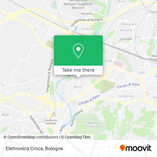 Elettronica Croce map