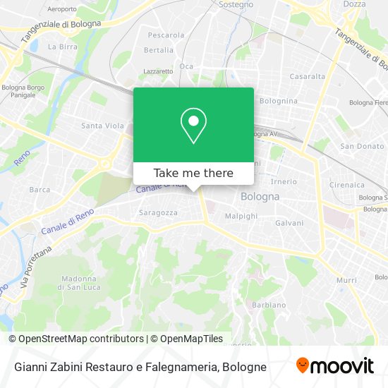 Gianni Zabini Restauro e Falegnameria map