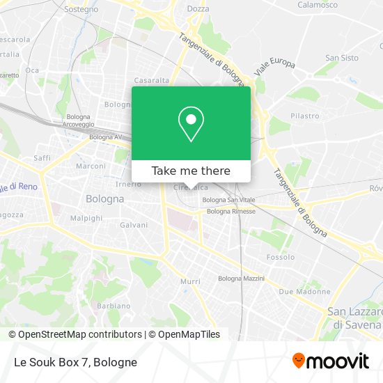 Le Souk Box 7 map
