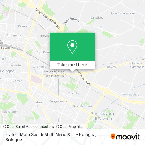 Fratelli Maffi Sas di Maffi Nerio & C. - Bologna map