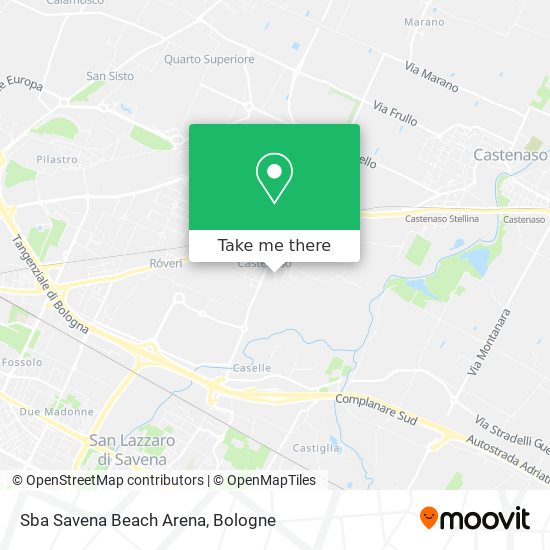 Sba Savena Beach Arena map