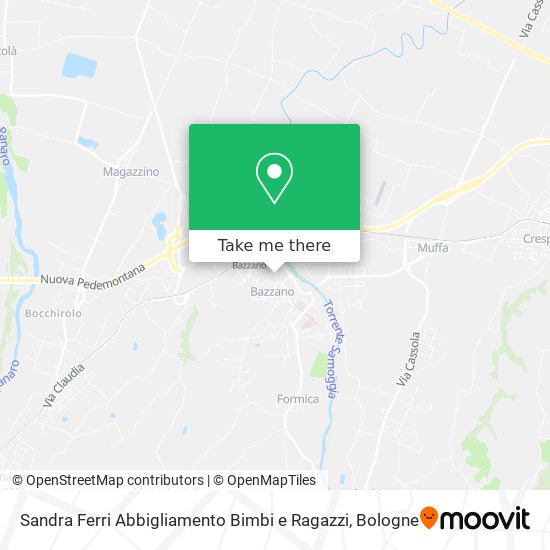 Sandra Ferri Abbigliamento Bimbi e Ragazzi map