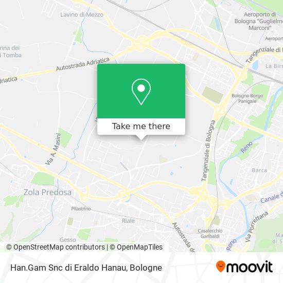 Han.Gam Snc di Eraldo Hanau map