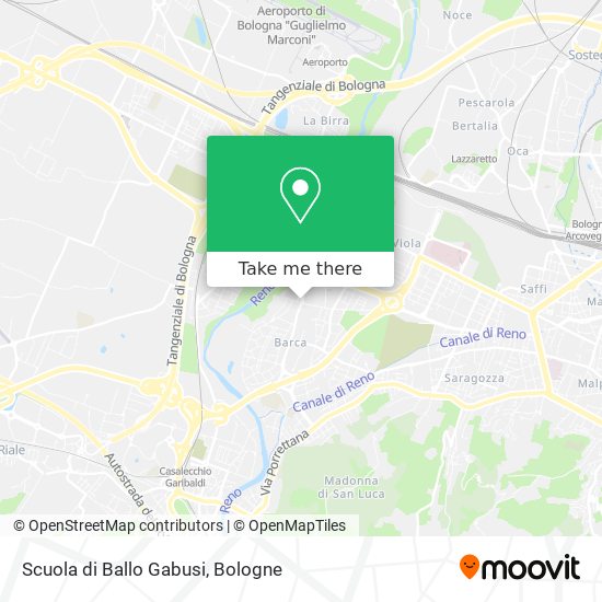 Scuola di Ballo Gabusi map
