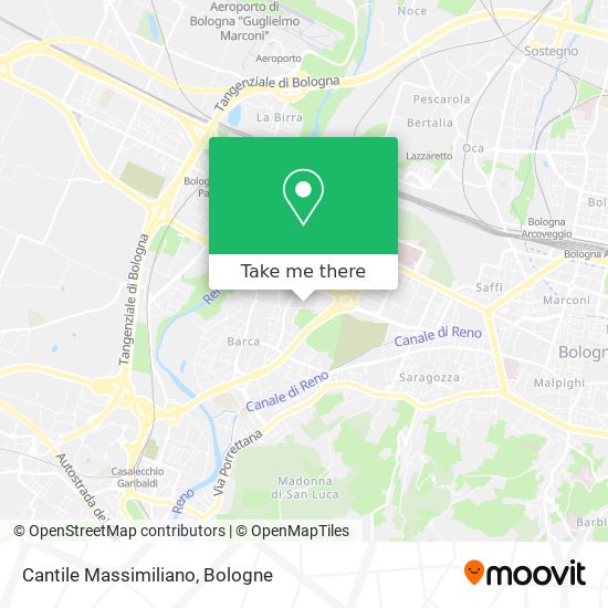 Cantile Massimiliano map