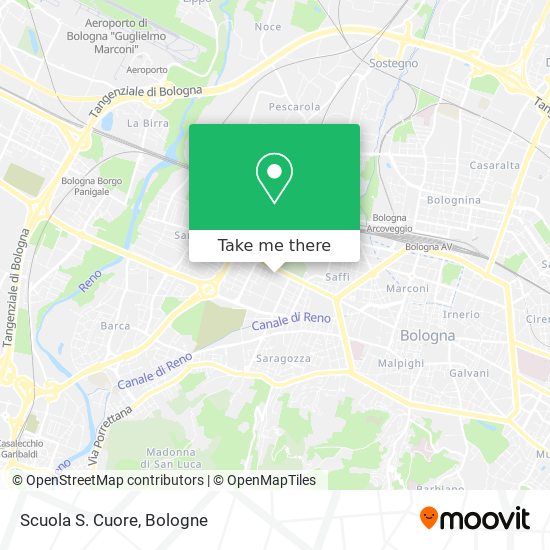 Scuola S. Cuore map