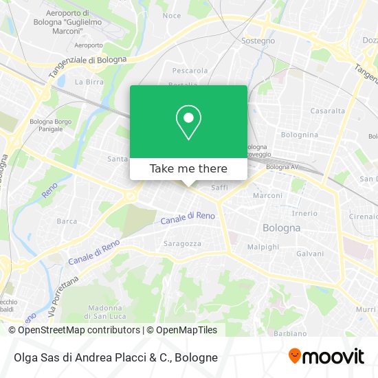 Olga Sas di Andrea Placci & C. map