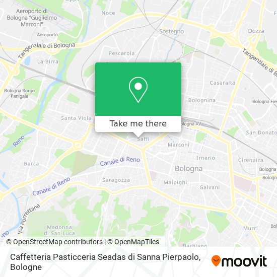 Caffetteria Pasticceria Seadas di Sanna Pierpaolo map