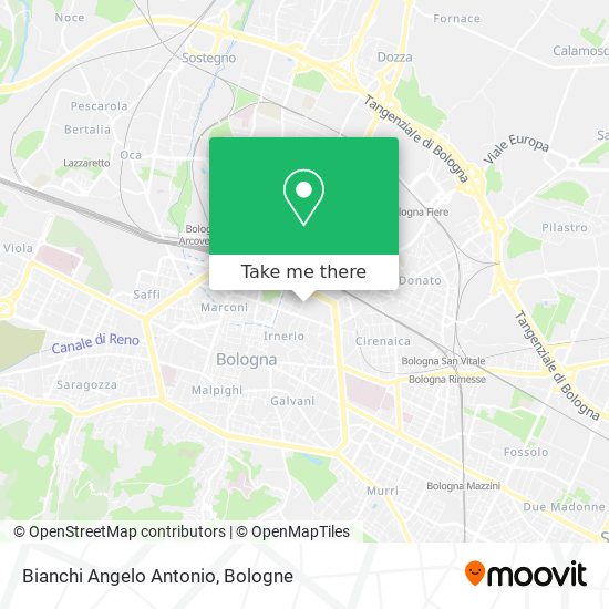 Bianchi Angelo Antonio map