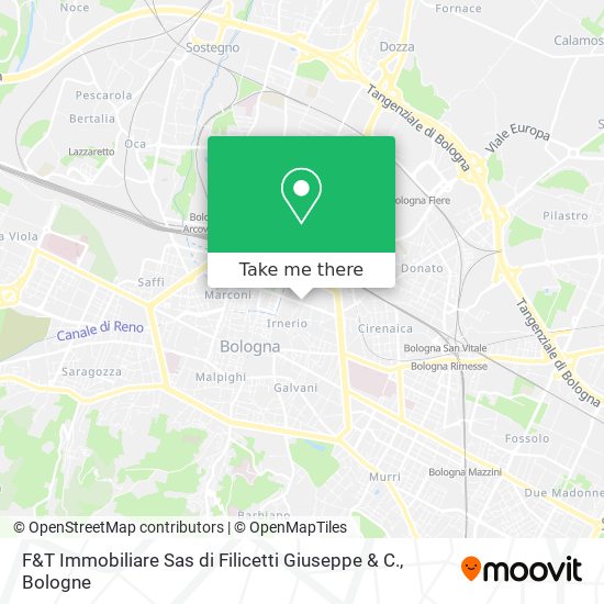 F&T Immobiliare Sas di Filicetti Giuseppe & C. map
