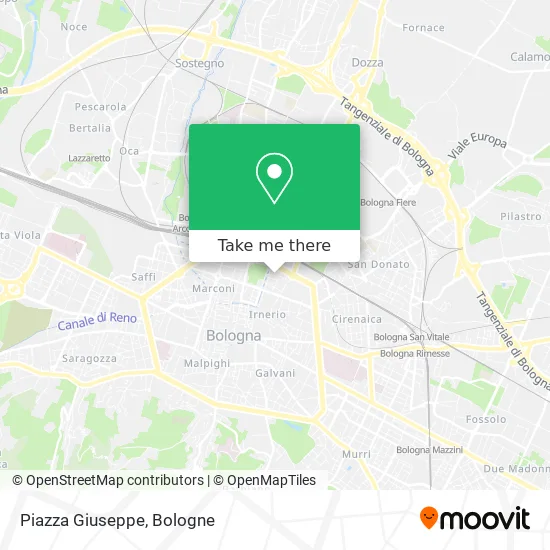 Piazza Giuseppe map