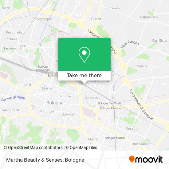 Martha Beauty & Senses map