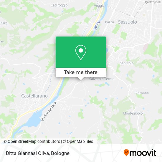 Ditta Giannasi Oliva map