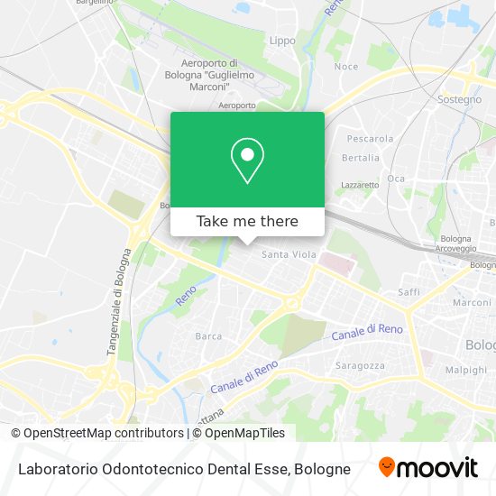 Laboratorio Odontotecnico Dental Esse map