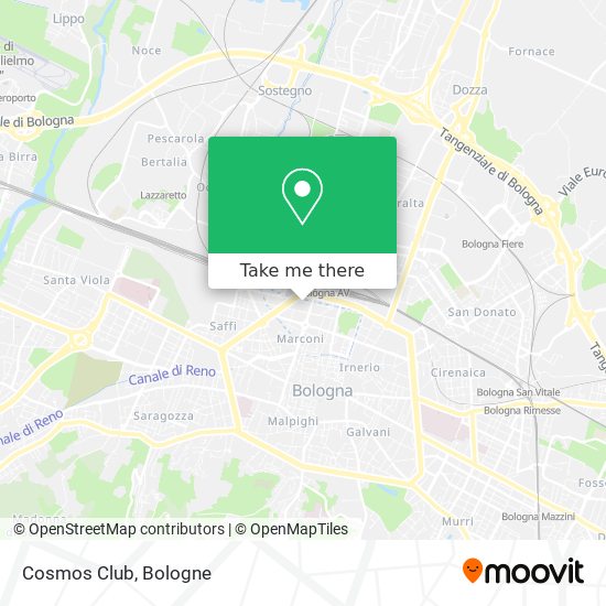 Cosmos Club map