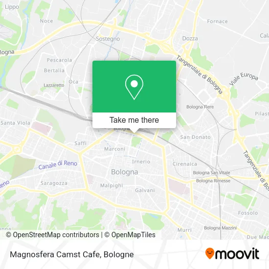 Magnosfera Camst Cafe map