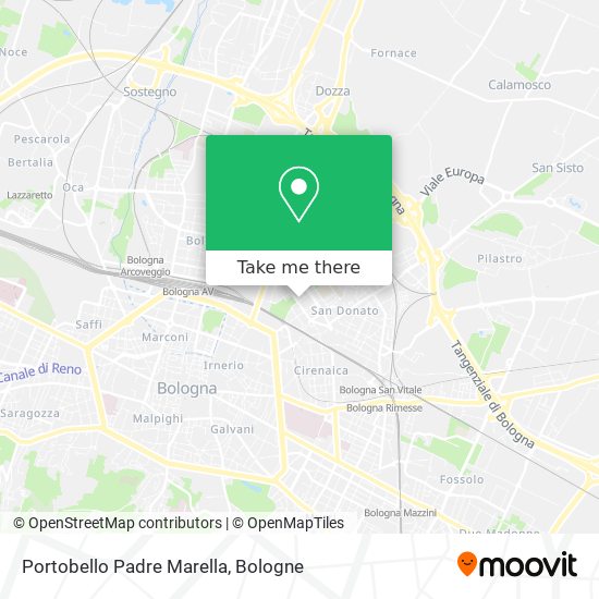 Portobello Padre Marella map