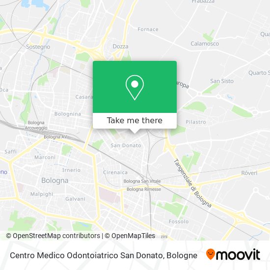 Centro Medico Odontoiatrico San Donato map