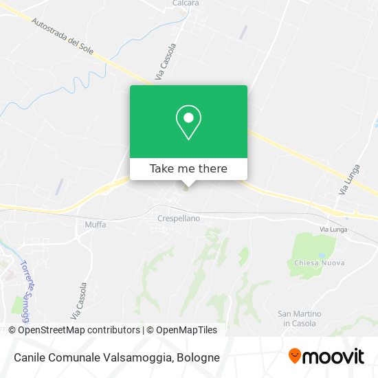 Canile Comunale Valsamoggia map