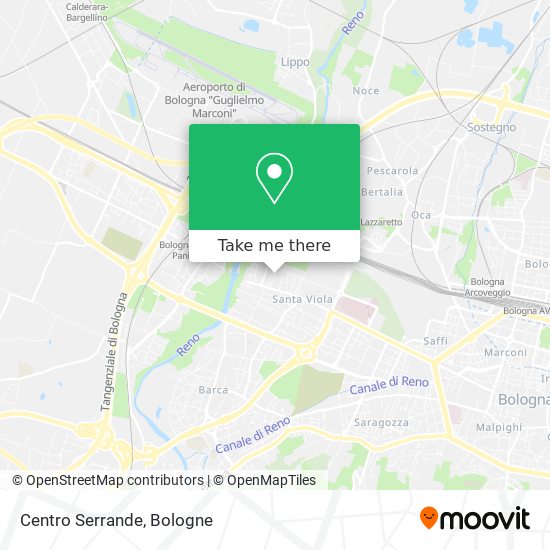 Centro Serrande map