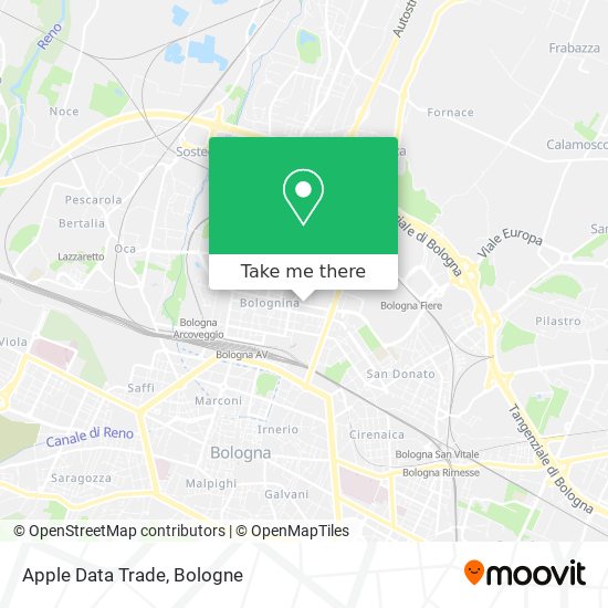 Apple Data Trade map