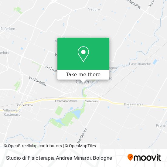Studio di Fisioterapia Andrea Minardi map