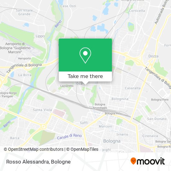 Rosso Alessandra map