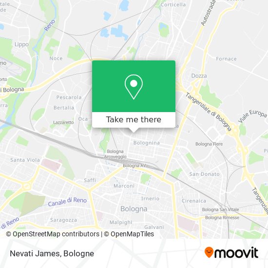 Nevati James map