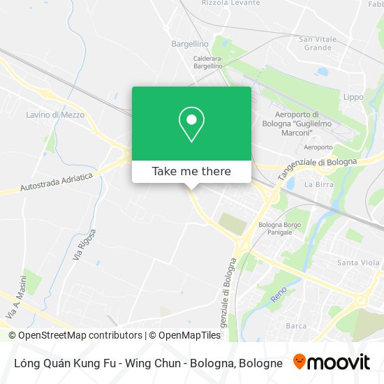 Lóng Quán Kung Fu - Wing Chun - Bologna map