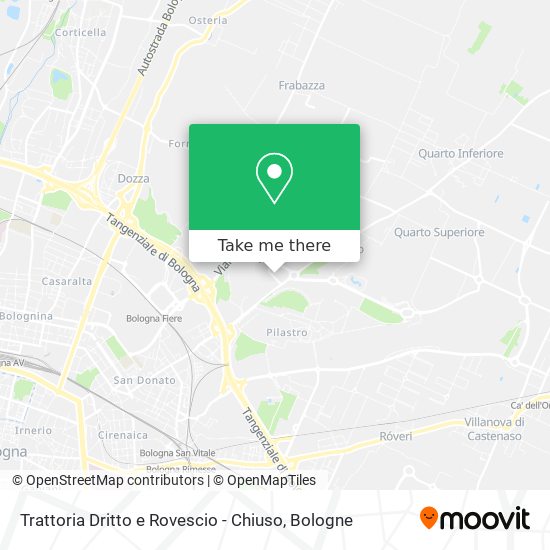 Trattoria Dritto e Rovescio - Chiuso map