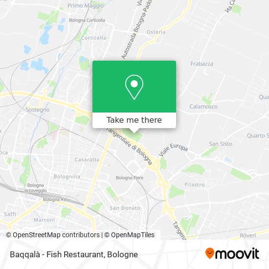 Baqqalà - Fish Restaurant map