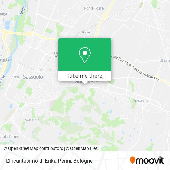 L'Incantesimo di Erika Perini map