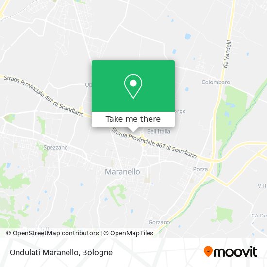 Ondulati Maranello map