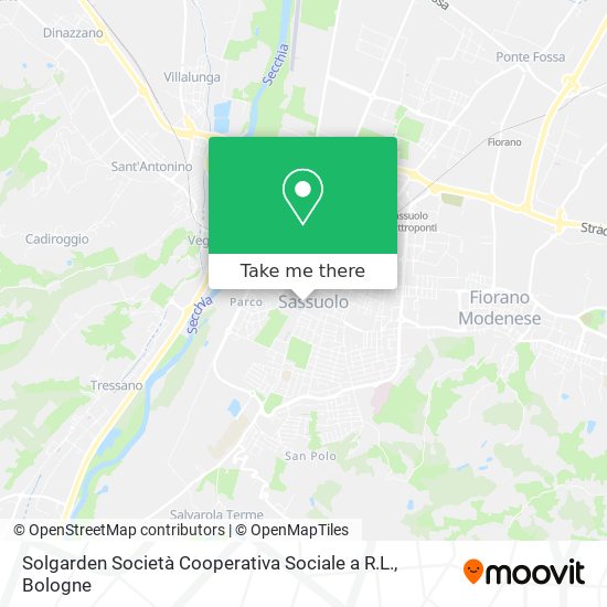 Solgarden Società Cooperativa Sociale a R.L. map