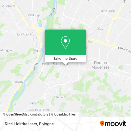 Rizzi Hairdressers map
