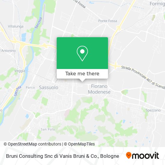 Bruni Consulting Snc di Vanis Bruni & Co. map