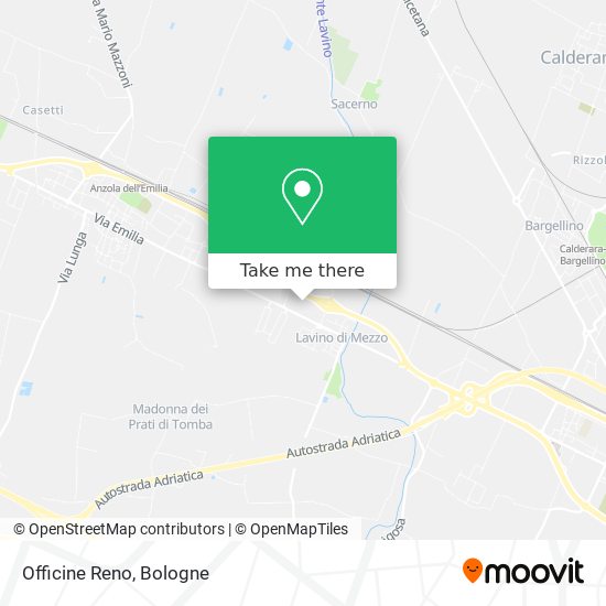 Officine Reno map