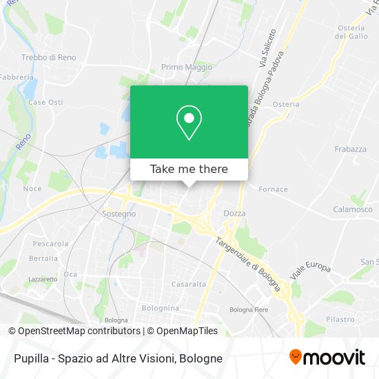 Pupilla - Spazio ad Altre Visioni map