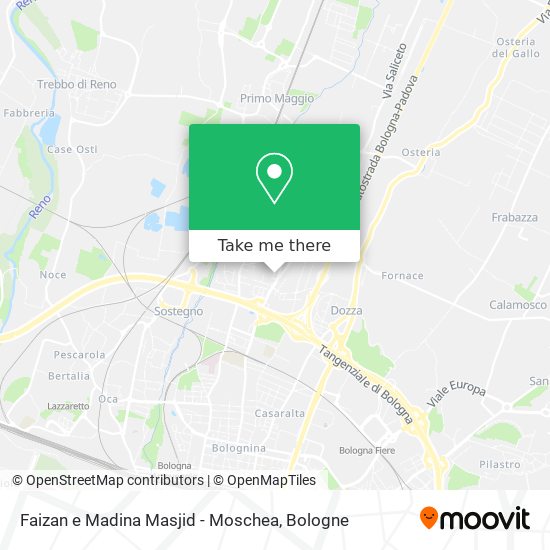 Faizan e Madina Masjid - Moschea map