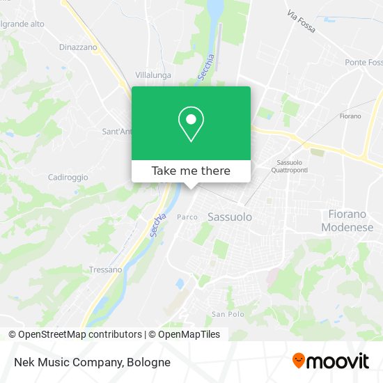 Nek Music Company map