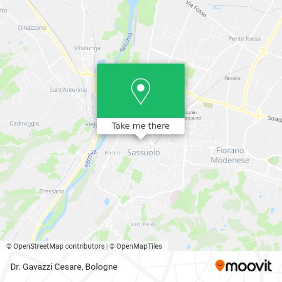 Dr. Gavazzi Cesare map