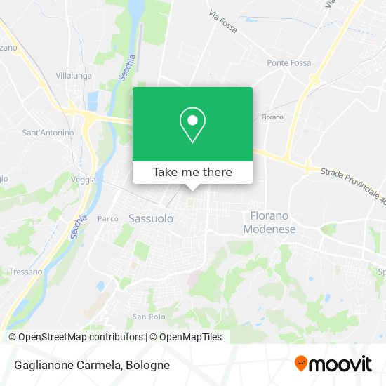 Gaglianone Carmela map