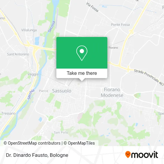 Dr. Dinardo Fausto map