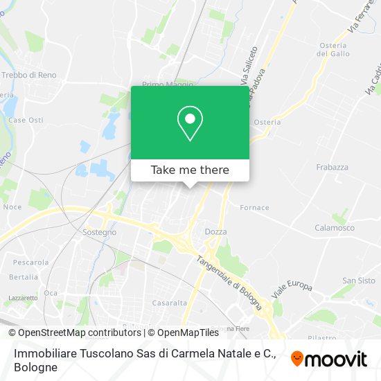 Immobiliare Tuscolano Sas di Carmela Natale e C. map