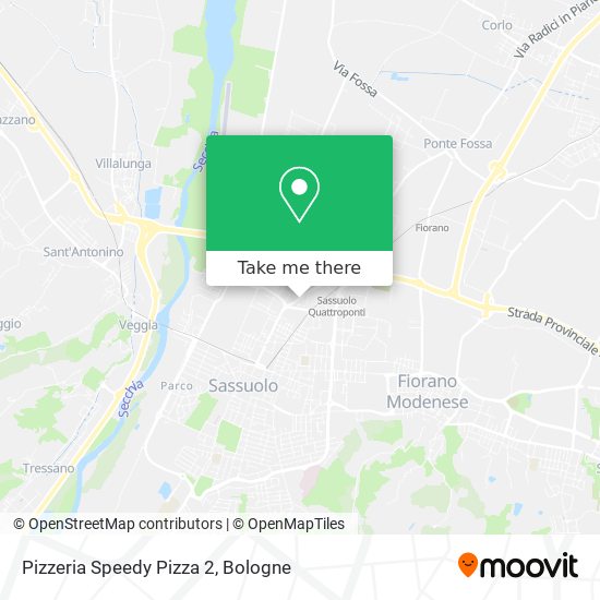 Pizzeria Speedy Pizza 2 map