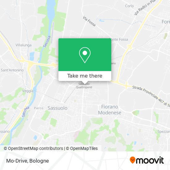 Mo-Drive map