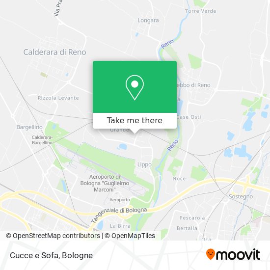 Cucce e Sofa map