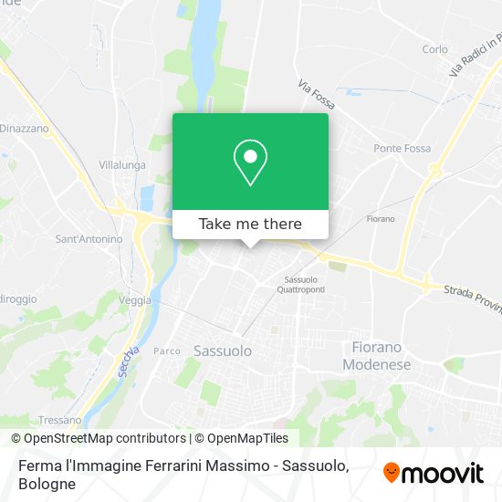 Ferma l'Immagine Ferrarini Massimo - Sassuolo map